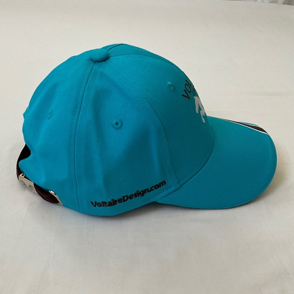 NWOT Voltaire Embroidered Cap Hat Blue - Picture 3 of 8